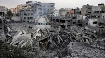 استشهاد 4 فلسطينيين في قصف الاحتلال عدة مناطق بقطاع غزة