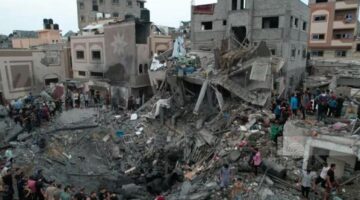 استشهاد 5 فلسطينيين وإصابة آخرين في قصف الاحتلال لمنزل شرق خان يونس