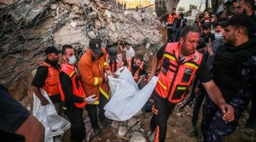 استشهاد وإصابة 6 فلسطينيين في قصف إسرائيلي على مخيم البريج بغزة