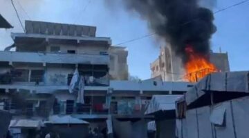 استشهاد6 فلسطينيين بينهم طفل في قصف إسرائيلي على جباليا والنصيرات بقطاع غزة