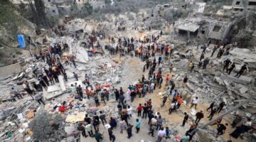 استشهادُ 7 فلسطينيين في قصف إسرائيلي بقطاع غزة