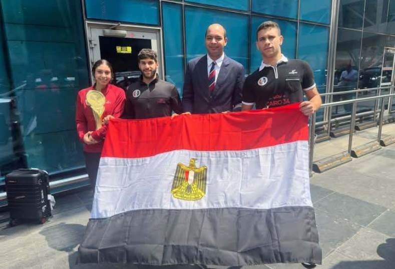 استقبال رسمي لمنتخب الاسكواش بعد المشاركة في بطولة العالم تحت 23 بباكستان استقبال رسمي لمنتخب الاسكواش بعد المشاركة في بطولة العالم تحت 23 بباكستان