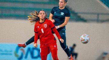 الأردن تهزم فلسطين بثلاثة نظيفة في بطولة غرب آسيا للكرة النسائية