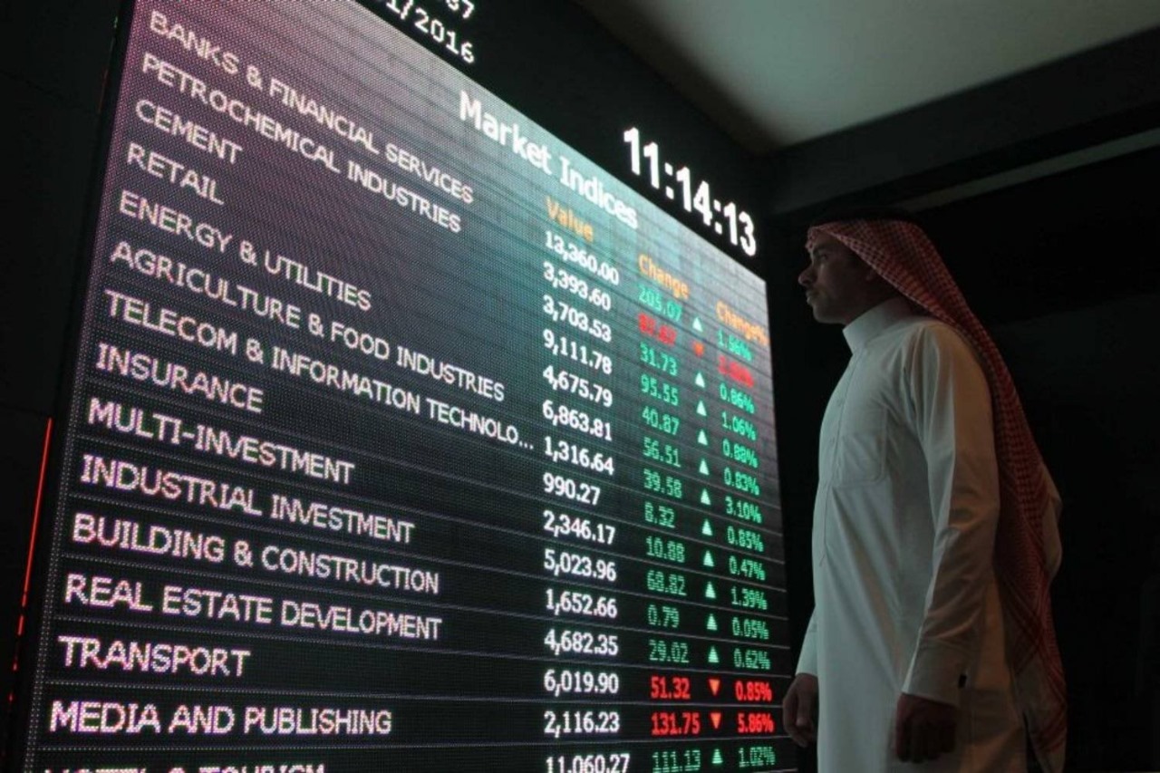 ارتفاع ملحوظ لسوق الأسهم السعودية متفوقة على أغلب بورصات الخليج ارتفاع ملحوظ لسوق الأسهم السعودية متفوقة على أغلب بورصات الخليج