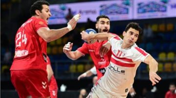 الأهلى مع البنك والطلائع مع الزمالك فى نصف نهائى كأس مصر لرجال كرة اليد