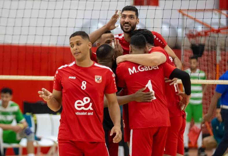 الأهلي يتأهل لربع نهائي بطولة إفريقيا لأندية الطائرة الأهلي يتأهل لربع نهائي بطولة إفريقيا لأندية الطائرة