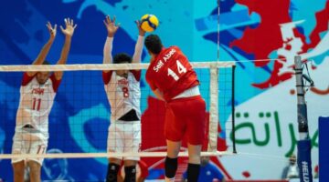 الأهلي يهزم الفتح الرباطي 3-0 في افتتاح مشواره ببطولة إفريقيا لرجال الطائرة