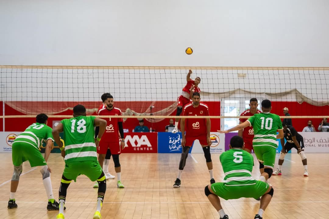 الأهلي يهزم النصر الليبي بثلاثة أشواط نظيفة ويتأهل لربع نهائي البطولة الإفريقية الأهلي يهزم النصر الليبي بثلاثة أشواط نظيفة ويتأهل لربع نهائي البطولة الإفريقية