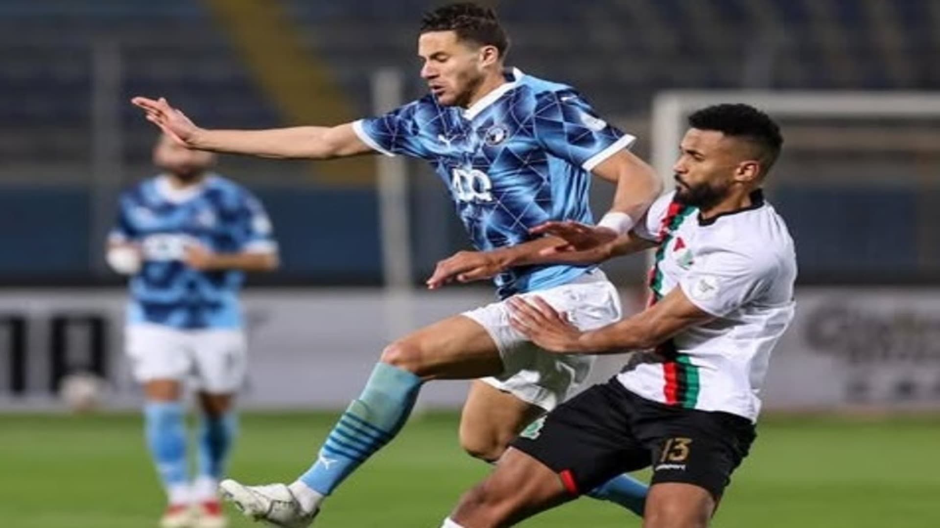 الإصابة تبعد ثلاثي بيراميدز عن مواجهة الجيش الملكي الإصابة تبعد ثلاثي بيراميدز عن مواجهة الجيش الملكي