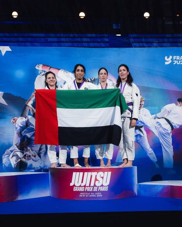 الإمارات تحصد 6 ميداليات في أول أيام بطولة باريس للجوجيتسو الإمارات تحصد 6 ميداليات في أول أيام بطولة باريس للجوجيتسو