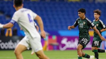 الإمارات تخسر أمام أوزبكستان وتودع كأس آسيا للناشئين