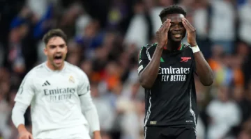 الإيقاف يهدد نجم ريال مدريد بسبب مباراة أرسنال