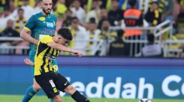 الاتحاد يفوز على العروبة بثنائية ويواصل تصدره لجدول ترتيب الدوري السعودي