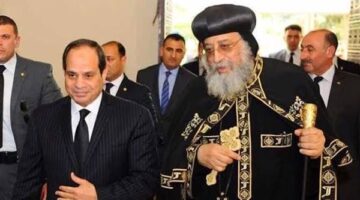 البابا تواضروس الثاني يهنئ الرئيس السيسي بمناسبة الذكرى 43 لتحرير سيناء
