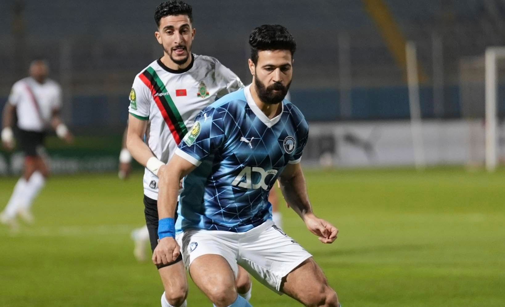 التشكيل الرسمي لمواجهة الجيش الملكي وبيراميدز التشكيل الرسمي لمواجهة الجيش الملكي وبيراميدز