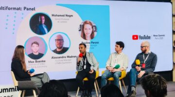 الجزيرة حاضرة في قمة يوتيوب للأخبار 2025 في باريس
