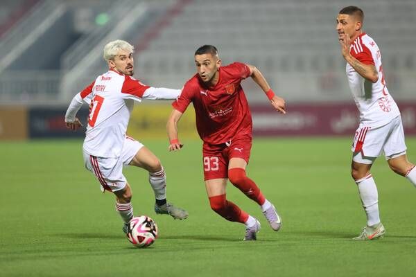 الدحيل يطارد السد بهدف في العربي الدحيل يطارد السد بهدف في العربي