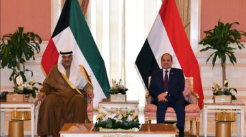 الرئيس السيسى يلتقى أمير دولة الكويت لبحث سبل تعزيز التعاون المشترك