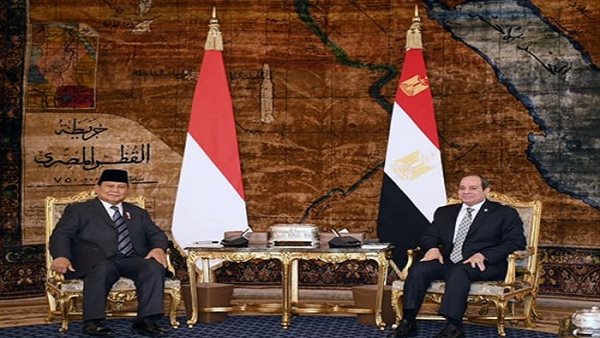 الرئيس السيسي ونظيره الإندونيسى يوقّعان إعلان رفع العلاقات لمستوى الشراكة الاستراتيجية الرئيس السيسي ونظيره الإندونيسى يوقّعان إعلان رفع العلاقات لمستوى الشراكة الاستراتيجية