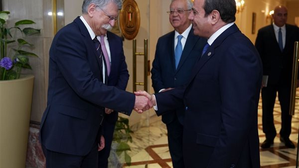 الرئيس السيسي يبحث مع رئيس البرلمان المجري سبل التعاون المشترك الرئيس السيسي يبحث مع رئيس البرلمان المجري سبل التعاون المشترك