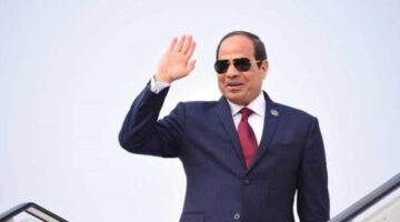 الرئيس السيسي يعود بسلامة الله إلى أرض الوطن عقب زيارة إلى جيبوتي