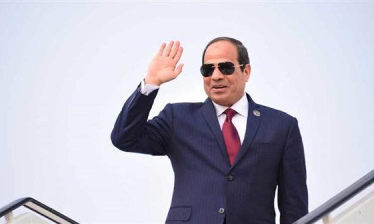 الرئيس السيسي يعود بسلامة الله إلى أرض الوطن عقب زيارة إلى جيبوتي الرئيس السيسي يعود بسلامة الله إلى أرض الوطن عقب زيارة إلى جيبوتي
