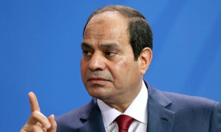 الرئيس  السيسي،يستقبل  محمد اليماحي، رئيس البرلمان العربي