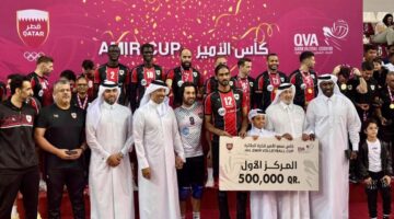 الريان يتوج بلقب كأس سمو الأمير للكرة الطائرة للمرة الـ17 في تاريخه