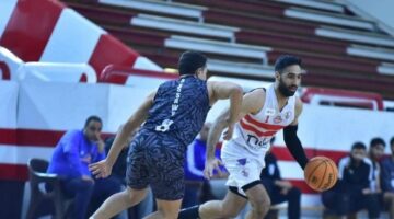 الزمالك يتأهل لنصف نهائي كأس مصر للسلة بفوزه على بتروجيت 89-56