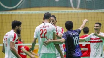 تمرد لاعبي طائرة الزمالك بسبب أزمة المستحقات.. 8 شهور دون راتب