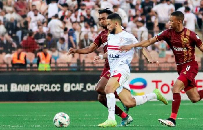 الزمالك يودع الكونفدرالية الزمالك يودع الكونفدرالية