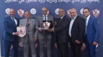 الزمالك يوقع اتفاقية مع شركة “ثروة” للتأمين على اللاعبين