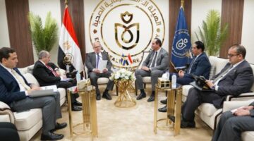 السبكي يبحث مع سفير السويد بمصر سبل تعزيز التعاون بمجالات الرعاية الصحية