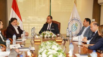 السبكي يجتمع مع "مودست التركية "المتخصصة في إدارة مستشفيات الصحة النفسية