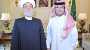 السفير السعودي في لبنان وليد بخاري استقبل رئيس جمعية المشاريع الخيرية الإسلامية (صور)