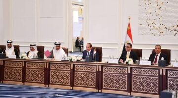 السيسي: للفرصة سانحة للمستثمرين القطريين للاستثمار في مصر بمجال اللوجستيات