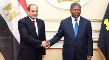 السيسي ونظيره الأنجولي يشهدان توقيع مذكرتي تفاهم بالاتصالات والبريد