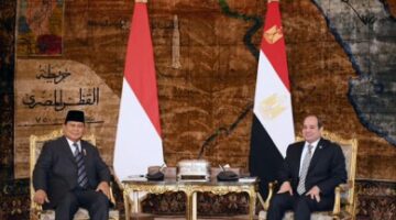 السيسي يبحث مع رئيس إندونيسيا تطورات إقليمية والوضع في غزة