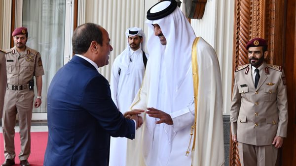 السيسي يختتم زيارته لقطر ويتوجه للكويت السيسي يختتم زيارته لقطر ويتوجه للكويت