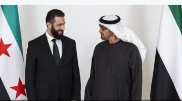 الشرع يشكر رئيس دولة الإمارات