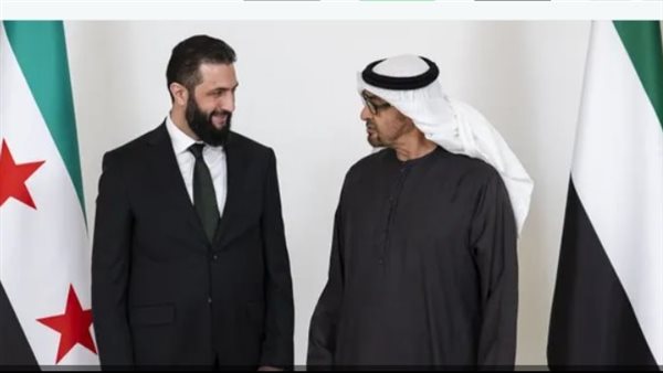 الشرع يشكر رئيس دولة الإمارات الشرع يشكر رئيس دولة الإمارات