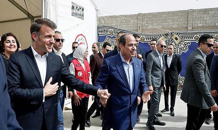 الشهابي: مصر وفرنسا تربطهما علاقات قوية .. وزيارة ماكرون للعريش تاريخية