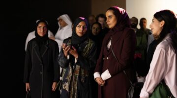 الشيخة المياسة&nbsp;تفتتح ثلاثة معارض في المتحف العربي للفن الحديث