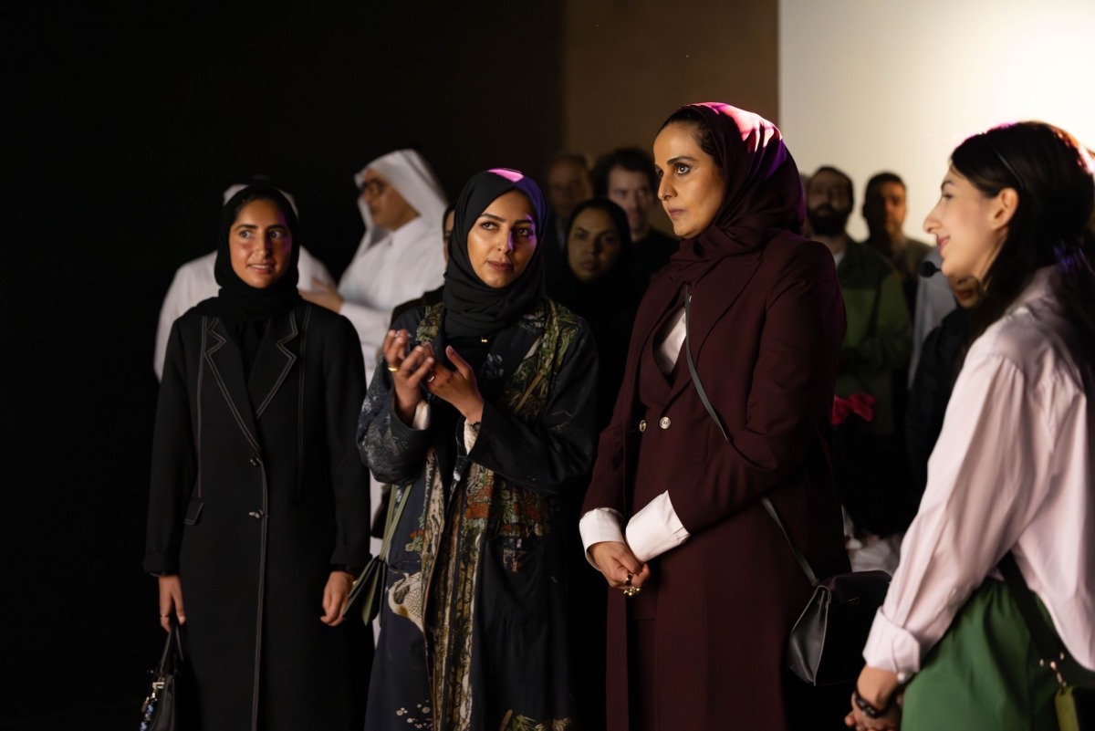 الشيخة المياسة&nbsp;تفتتح ثلاثة معارض في المتحف العربي للفن الحديث