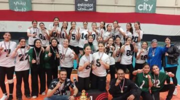 الطيران يتوج بلقب دوري الجمهورية لكرة اليد للناشئات على حساب الأهلي
