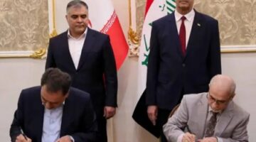 العراق وإيران يوقعان مذكرات تفاهم لتعزيز التعاون النفطي