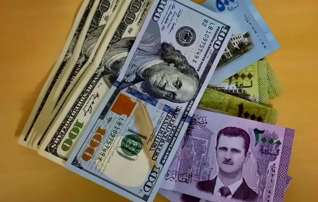 سعر الليرة السورية أمام الدولار في دمشق