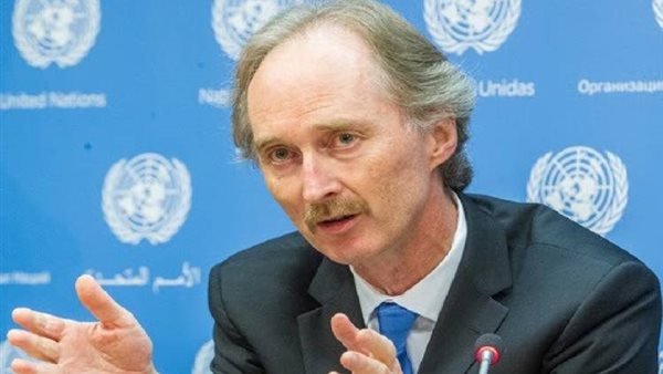 المبعوث الأممي إلى سوريا يطالب بإلغاء العقوبات المفروضة على دمشق المبعوث الأممي إلى سوريا يطالب بإلغاء العقوبات المفروضة على دمشق