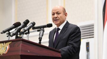 المجلس الرئاسي اليمني يدعو إلى دعم دولي لخوض معركة الخلاص من الحوثيين