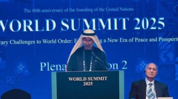 المجلس العالمي للتسامح والسلام يشارك في القمة العالمية